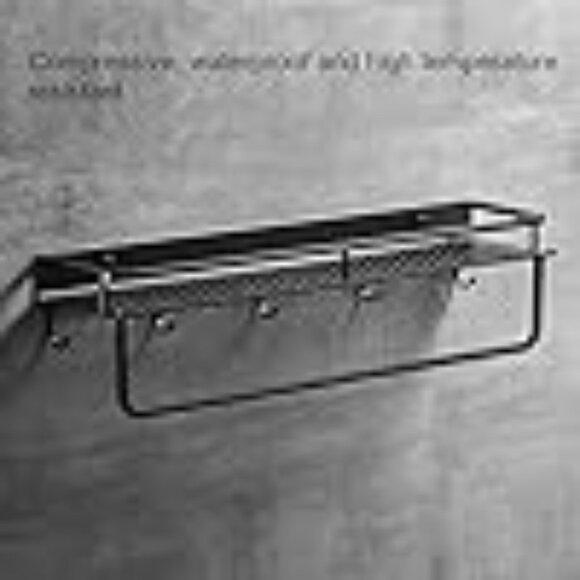 ⭐ Bathroom Double Towel Bar w/ 4 hooks NWOT - Picture 3 of 5